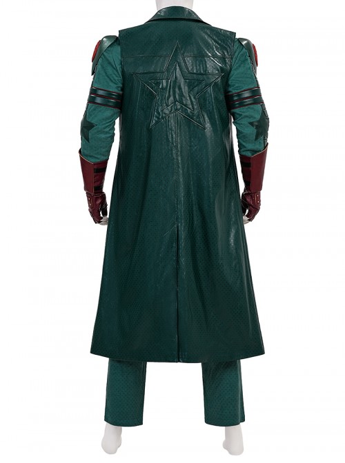 The Boys Prequel Series Vought Rising Soldier Boy Halloween Cosplay Costume Set Without Shoes And Leg Warmers And Eye Mask