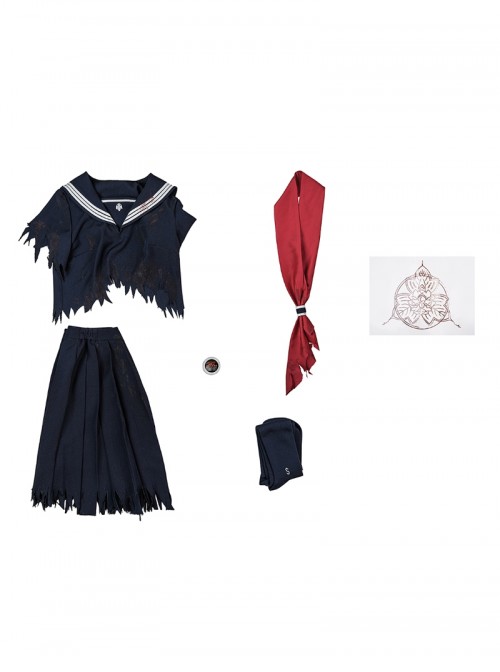 Game Silent Hill Shimizu Hinako Halloween Cosplay Costume Set Without Masks
