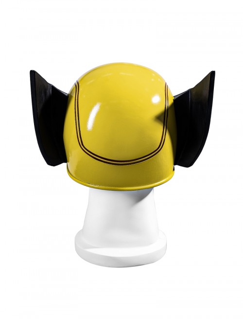 Game Marvel's Wolverine Wolverine Halloween Cosplay Accessories Black Yellow Helmet