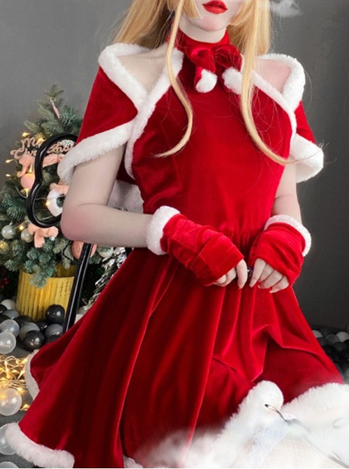 white christmas dresses Red Metallic Sequin Strapless Sexy Santa Holiday Outfit Dress  AMIClubwear