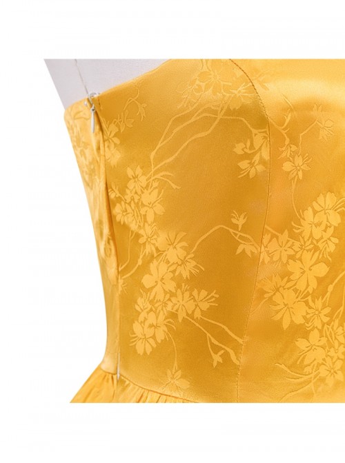 Zootopia 2 Rise Of The NonMammalians Judy Hopps Yellow Dress Halloween Cosplay Costume Set