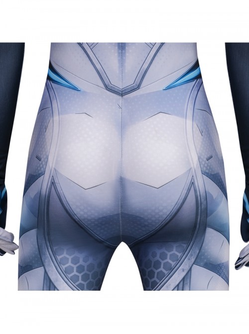 Game Marvel Rivals Invisible Woman Future Foundation Bodysuit Halloween Cosplay Costume Set