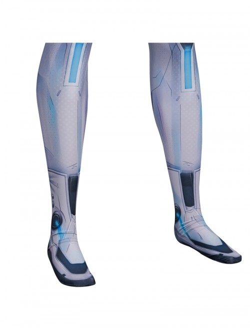 Game Marvel Rivals Invisible Woman Future Foundation Bodysuit Halloween Cosplay Costume Set