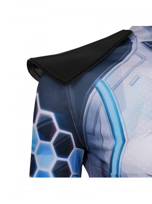 Game Marvel Rivals Invisible Woman Future Foundation Bodysuit Halloween Cosplay Costume Set
