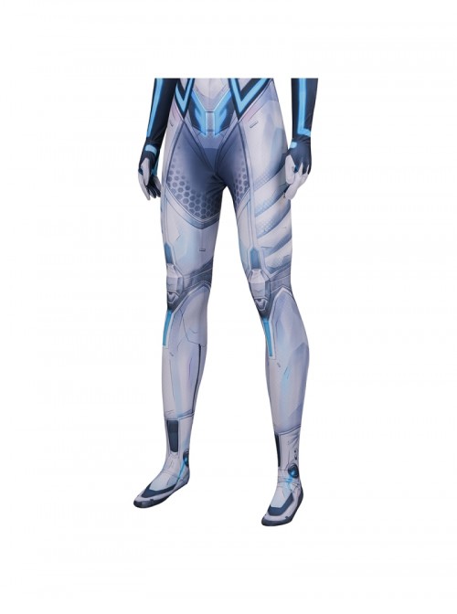 Game Marvel Rivals Invisible Woman Future Foundation Bodysuit Halloween Cosplay Costume Set