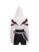 Your Friendly Neighborhood Spider Man Season 2 Spider Gwen Halloween Cosplay Costume Set Without Shoes