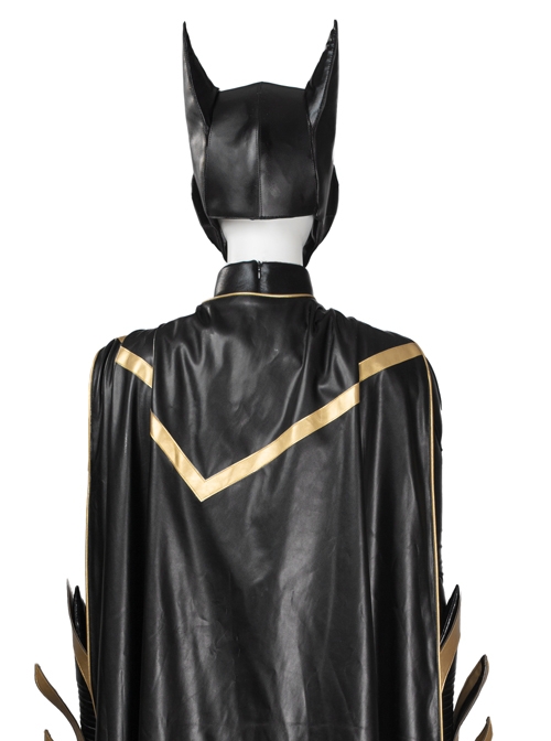 Game Batman Arkham Knight Batgirl Same Black Headgear Halloween Cosplay Costume