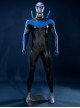 Nightwing Robin Dick Grayson Version Bodysuit Halloween Cosplay Costume Set Without Shoes