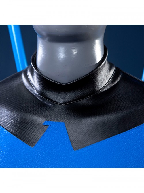 Nightwing Robin Dick Grayson Version Bodysuit Halloween Cosplay Costume Set Without Shoes