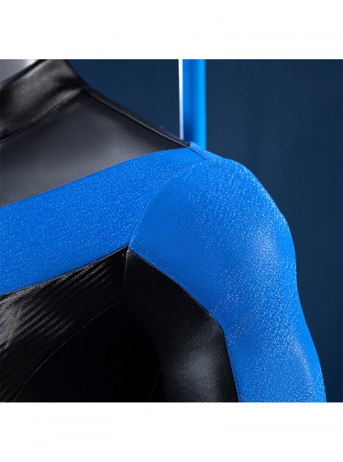Nightwing Robin Dick Grayson Version Bodysuit Halloween Cosplay Costume Set Without Shoes