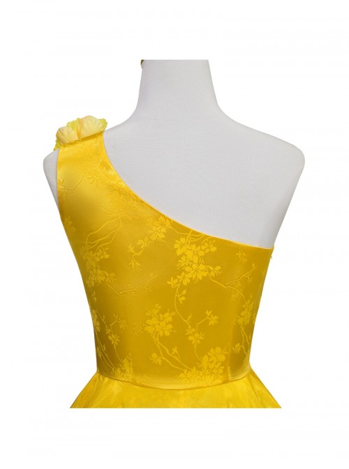 Zootopia 2 Rise Of The NonMammalians Judy Hopps Yellow Short Dress Halloween Cosplay Costume Set
