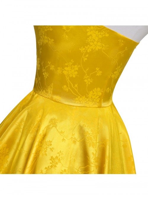 Zootopia 2 Rise Of The NonMammalians Judy Hopps Yellow Short Dress Halloween Cosplay Costume Set