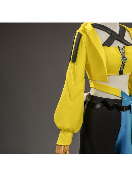 Game Pokemon Legends Z-A Canari Halloween Cosplay Costume Set