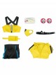 Game Pokemon Legends Z-A Canari Halloween Cosplay Costume Set