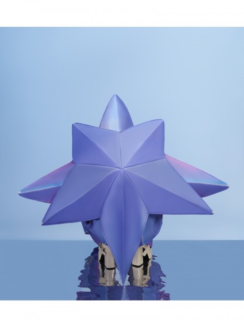 Game Pokemon Legends Z-A Starmie Mega Evolution Bodysuit Halloween Cosplay Costume Set