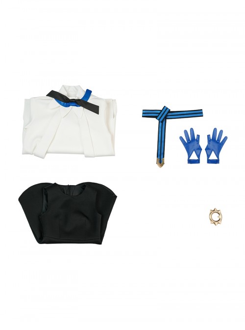 Game Pokemon Legends Z-A Mu Jing Halloween Cosplay Costume Set Without Hat