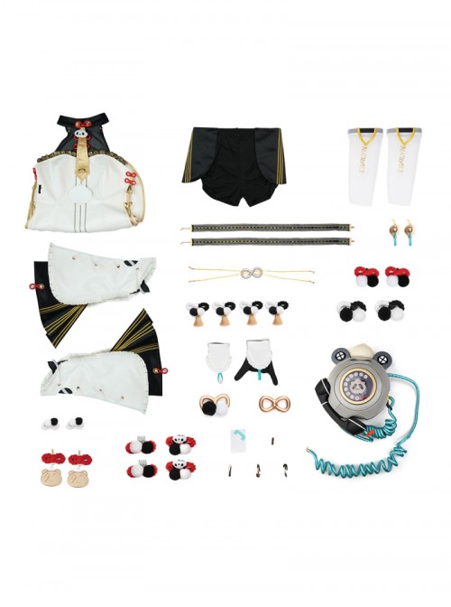Game Zenless Zone Zero Liyue Halloween Cosplay Costume Set