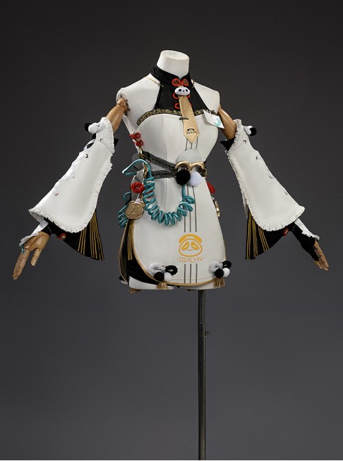 Game Zenless Zone Zero Liyue Halloween Cosplay Costume Set