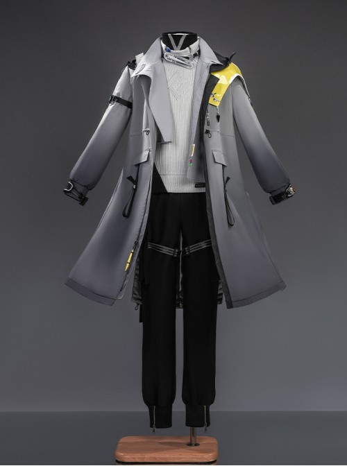 Game Arknights Endfield Administrator Male Version Halloween Cosplay Costume Set