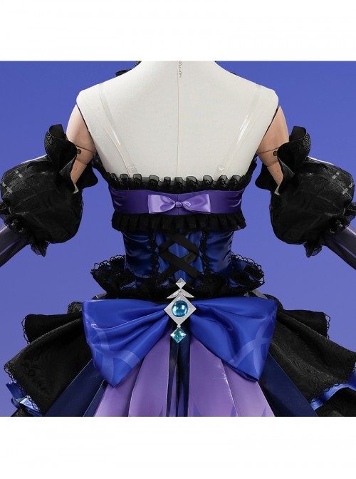 Game Genshin Impact UGC Miliastra Wonderland Phantom Night Candlelight Halloween Cosplay Costume Set