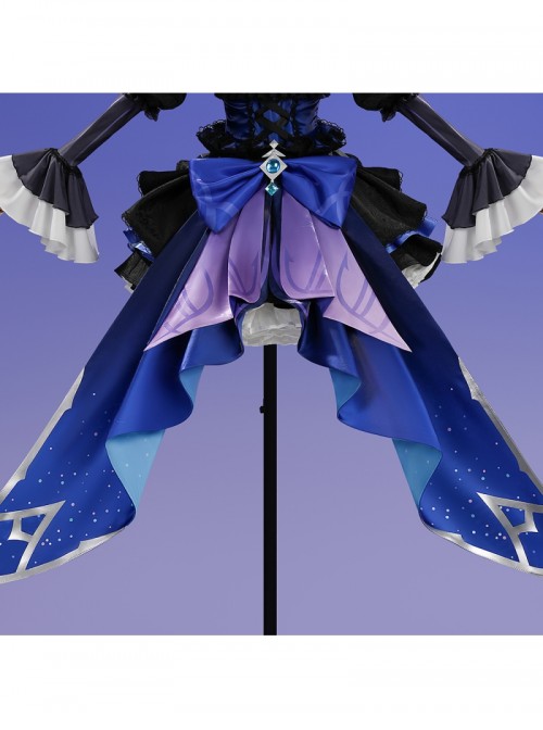 Game Genshin Impact UGC Miliastra Wonderland Phantom Night Candlelight Halloween Cosplay Costume Set
