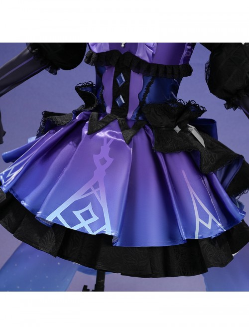 Game Genshin Impact UGC Miliastra Wonderland Phantom Night Candlelight Halloween Cosplay Costume Set