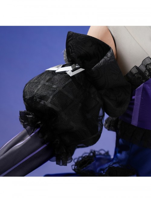 Game Genshin Impact UGC Miliastra Wonderland Phantom Night Candlelight Halloween Cosplay Costume Set