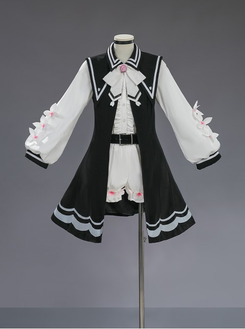Game Magical Girl Witch Trial Sakura Emma Halloween Cosplay Costume Set