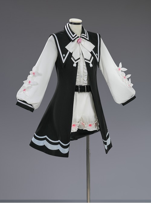 Game Magical Girl Witch Trial Sakura Emma Halloween Cosplay Costume Set