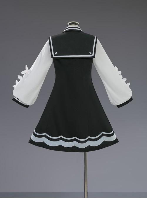 Game Magical Girl Witch Trial Sakura Emma Halloween Cosplay Costume Set
