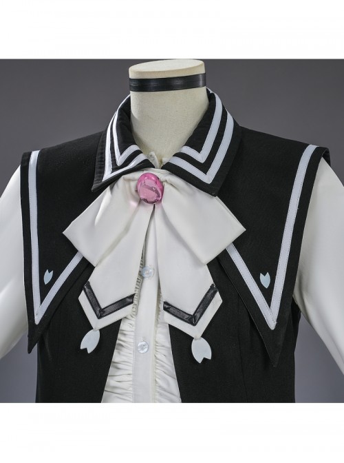 Game Magical Girl Witch Trial Sakura Emma Halloween Cosplay Costume Set