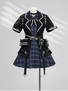 Game Magical Girl Witch Trial Nayaka Kurobe Halloween Cosplay Costume Set