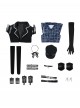 Game Magical Girl Witch Trial Nayaka Kurobe Halloween Cosplay Costume Set