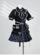 Game Magical Girl Witch Trial Nayaka Kurobe Halloween Cosplay Costume Set