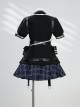 Game Magical Girl Witch Trial Nayaka Kurobe Halloween Cosplay Costume Set