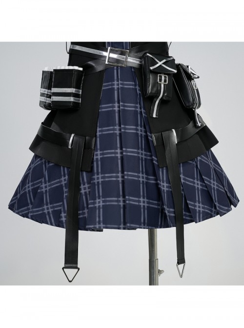 Game Magical Girl Witch Trial Nayaka Kurobe Halloween Cosplay Costume Set