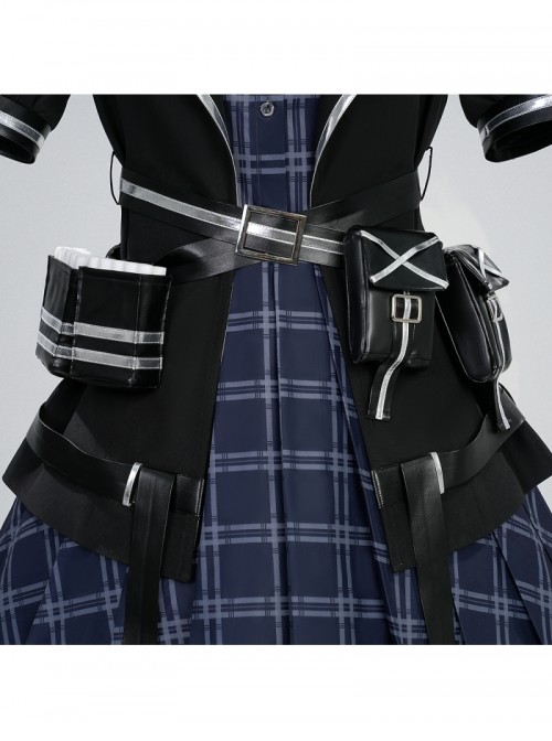 Game Magical Girl Witch Trial Nayaka Kurobe Halloween Cosplay Costume Set