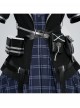 Game Magical Girl Witch Trial Nayaka Kurobe Halloween Cosplay Costume Set