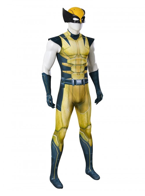 Game Marvel's Wolverine Wolverine Bodysuit Halloween Cosplay Costume Set