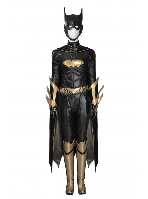 Game Batman Arkham Knight Batgirl Halloween Cosplay Accessories Golden Waistband