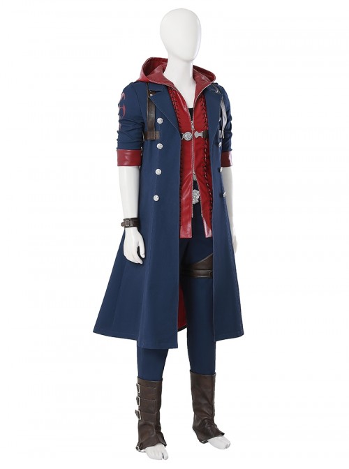 Game Devil May Cry 4 Nero Halloween Cosplay Costume Set