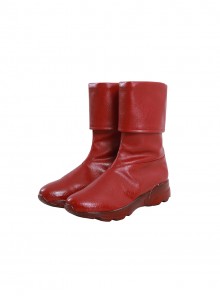 One Piece Live Action Season 2 Nami Halloween Cosplay Accessories Red Short Boots
