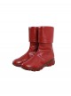 One Piece Live Action Season 2 Nami Halloween Cosplay Accessories Red Short Boots