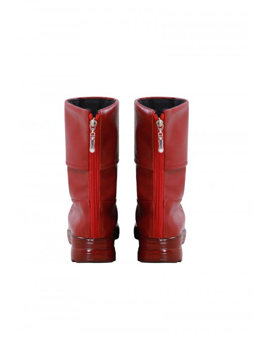 One Piece Live Action Season 2 Nami Halloween Cosplay Accessories Red Short Boots