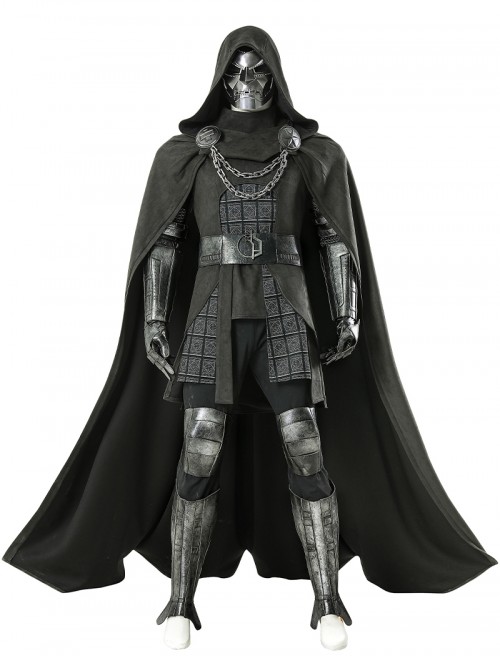 Movie Avengers 5 Doomsday Doctor Doom Halloween Cosplay Costume Set Without Shoes