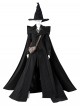Movie Wicked Elphaba Halloween Cosplay Costume Set Without Shoes