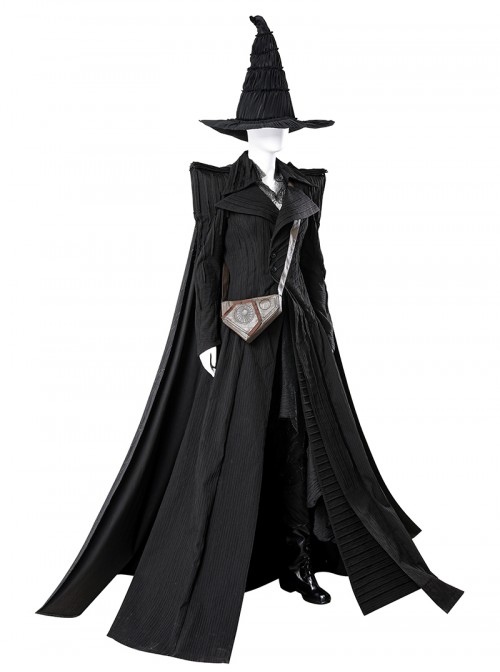 Movie Wicked Elphaba Halloween Cosplay Costume Set Without Shoes