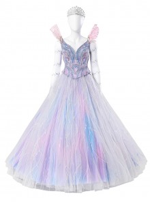 Movie Wicked For Good Glinda Halloween Cosplay Costume Set