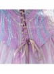 Movie Wicked For Good Glinda Halloween Cosplay Costume Set Without Shoes