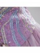 Movie Wicked For Good Glinda Halloween Cosplay Costume Set Without Shoes